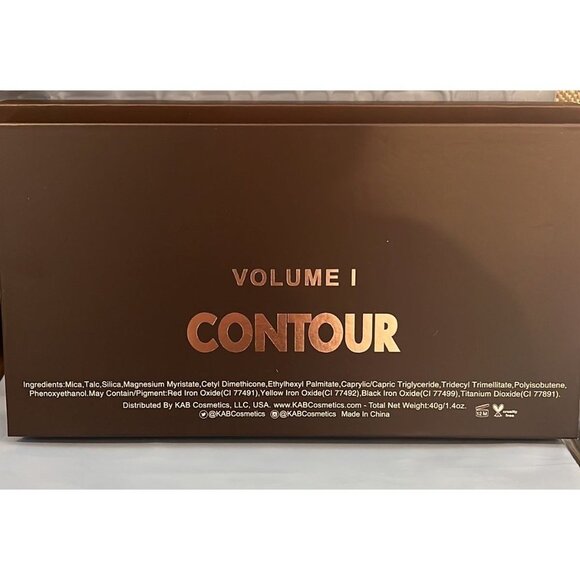 KAB Contour Palette Volume I MSRP - $60 - Picture 3 of 3